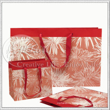 Цветочный дизайн бумажный мешок для подарка Scrafts (кг-PB039)